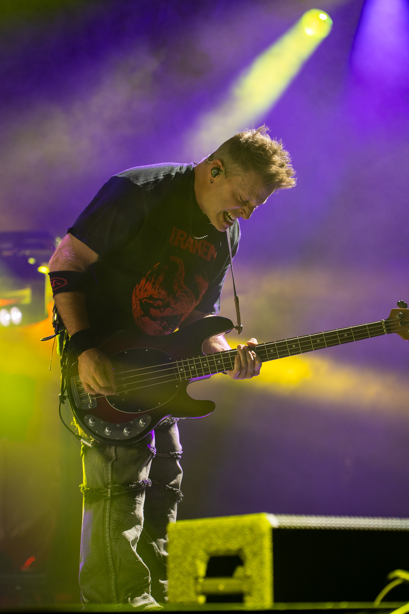 Three Days Grace singer commanding the stage