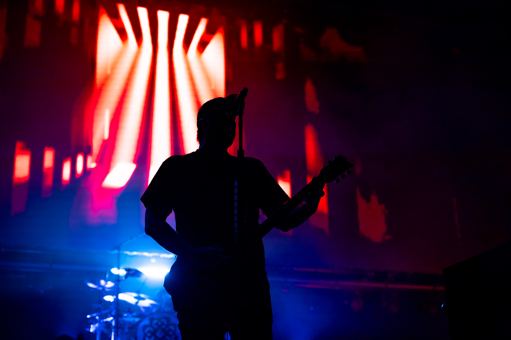 Breaking Benjamin musician in portrait