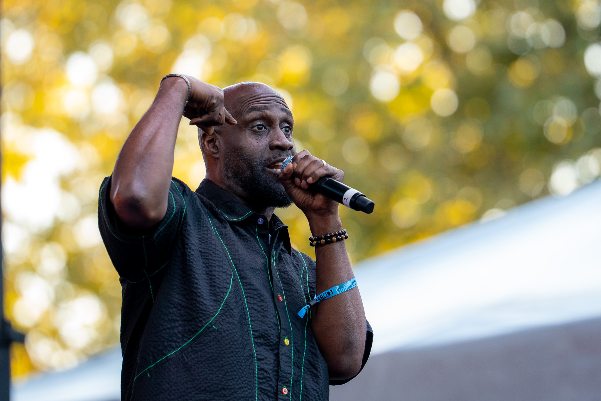 De La Soul connecting with the Bumbershoot crowd