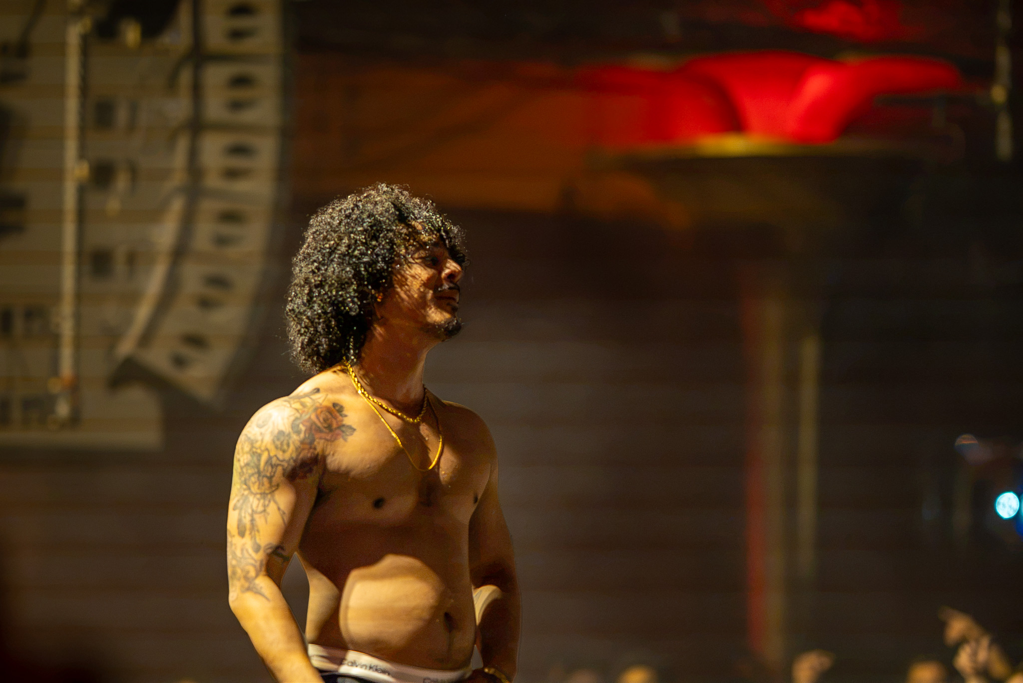Hanumankind performing onstage in Seattle
