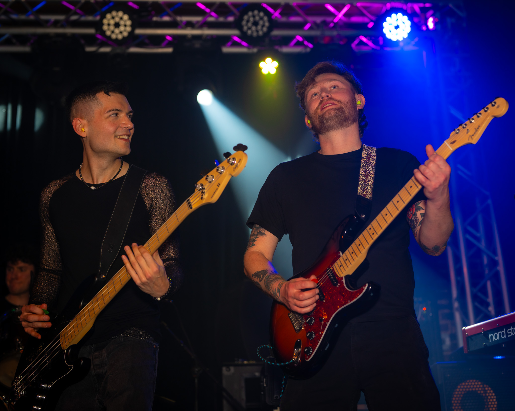 Waltzerr musicians closing out the set