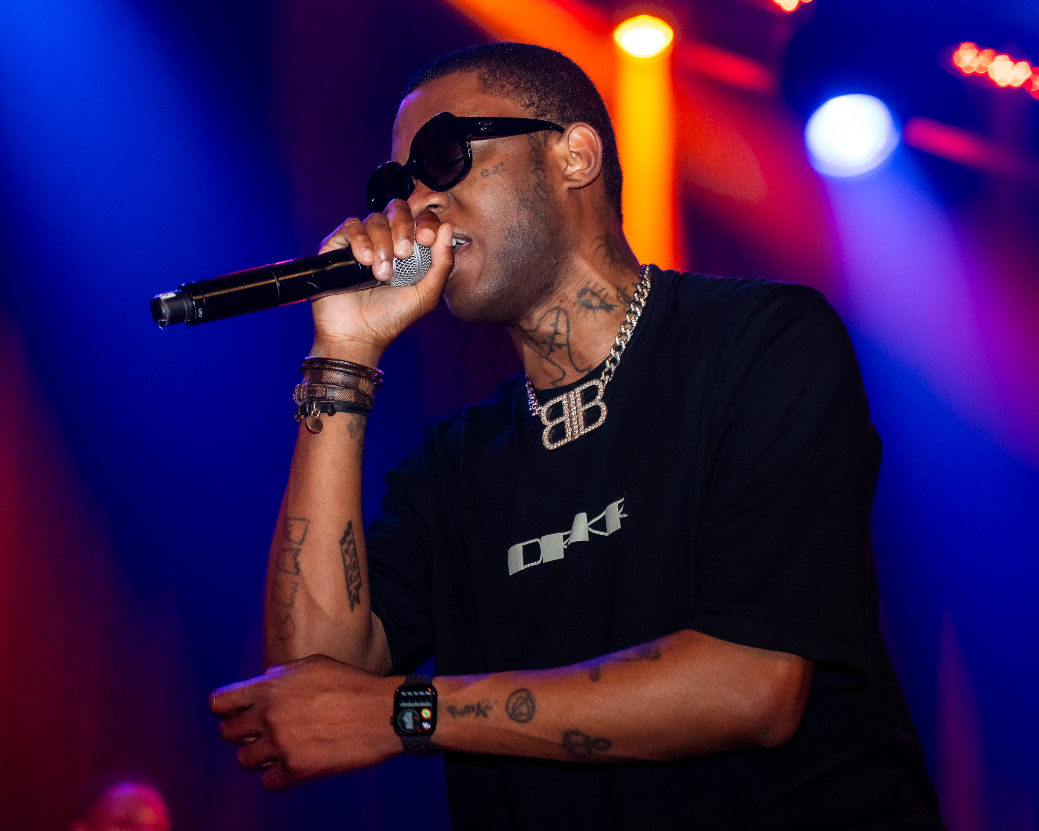 Christ Dillinger performing live
