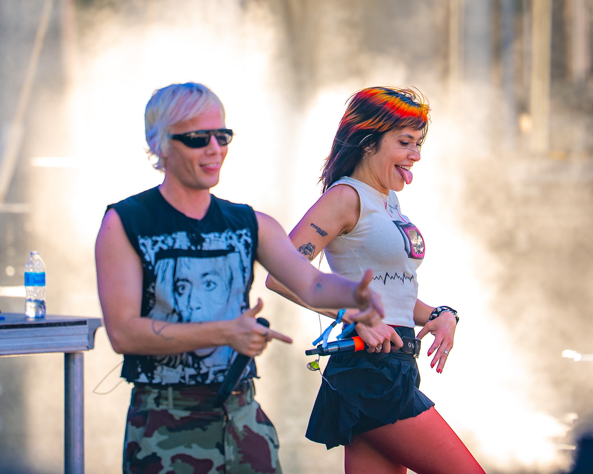 Sextile performing live