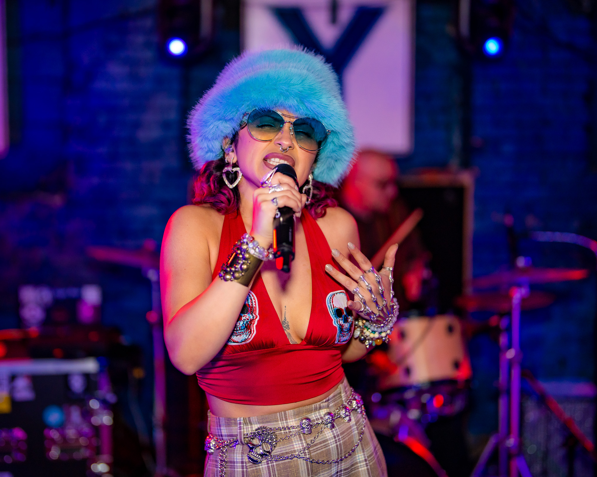 Sugar Bones performing live