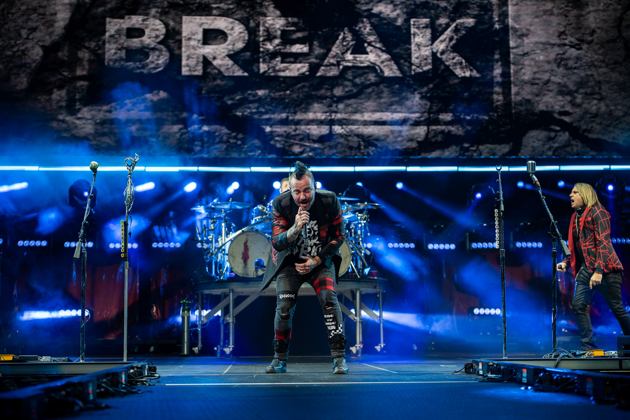 Three Days Grace performing live